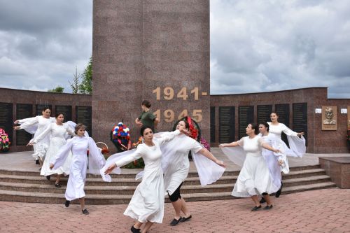 В Кайбицах встретили 80 годовщину Победы
