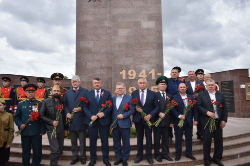 В Кайбицах встретили 80 годовщину Победы