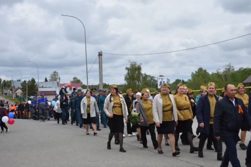В Кайбицах встретили 80 годовщину Победы