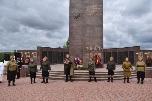В Кайбицах встретили 80 годовщину Победы