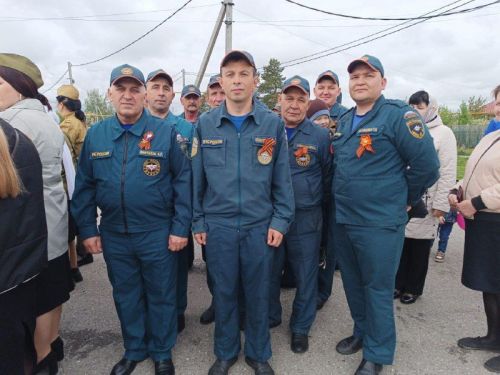 В Кайбицах встретили 80 годовщину Победы