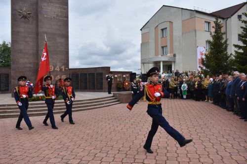 В Кайбицах встретили 80 годовщину Победы