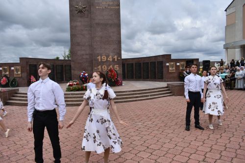 В Кайбицах встретили 80 годовщину Победы