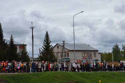 В Кайбицах встретили 80 годовщину Победы