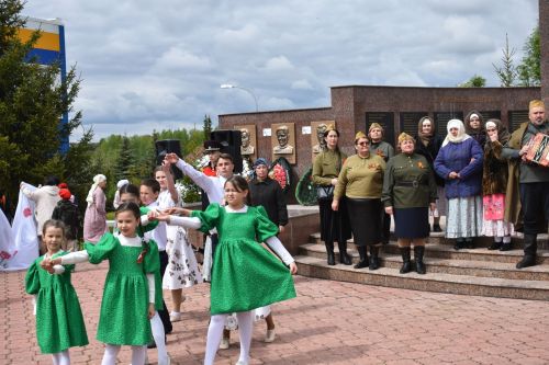 В Кайбицах встретили 80 годовщину Победы