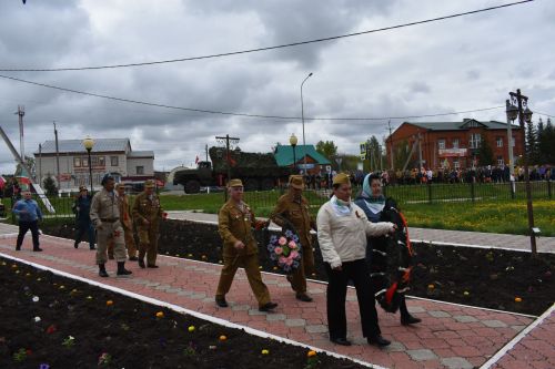 В Кайбицах встретили 80 годовщину Победы