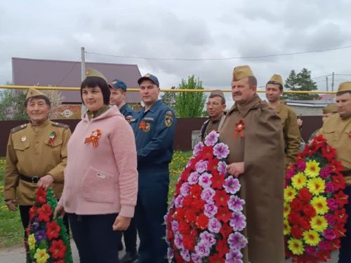В Кайбицах встретили 80 годовщину Победы