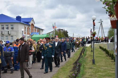 В Кайбицах встретили 80 годовщину Победы