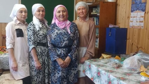 Бортас авылы мәчетендә Корбан ашы узды