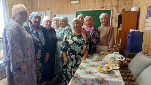 Бортас авылы мәчетендә Корбан ашы узды