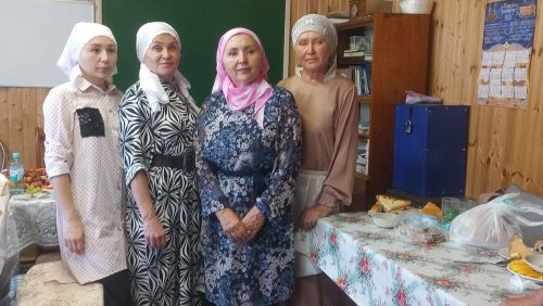 Бортас авылы мәчетендә Корбан ашы узды