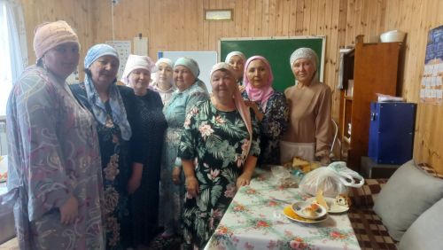 Бортас авылы мәчетендә Корбан ашы узды