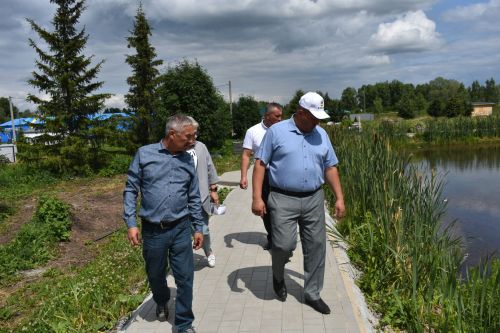 Олы Кайбычтагы ял паркы төзекләндерелә