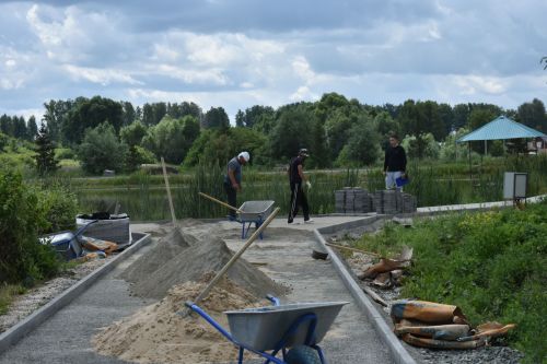 Олы Кайбычтагы ял паркы төзекләндерелә