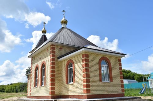 В строящейся новой Ульянковской церкви ведутся ремонтные работы