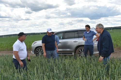 Общество «Август-Кайбицы» посетил гендиректор группы компаний «Август»