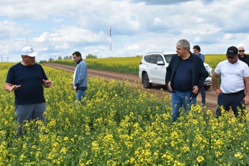 Общество «Август-Кайбицы» посетил гендиректор группы компаний «Август»