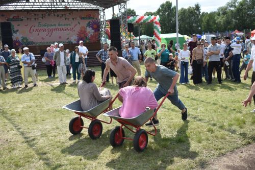 Кайбыч Сабан туенда тырыш, эшчән халкыбыз рәхәтләнеп күңел ачты, ял итте