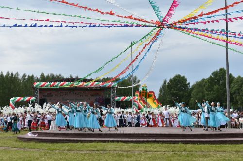 Кайбыч Сабан туенда тырыш, эшчән халкыбыз рәхәтләнеп күңел ачты, ял итте