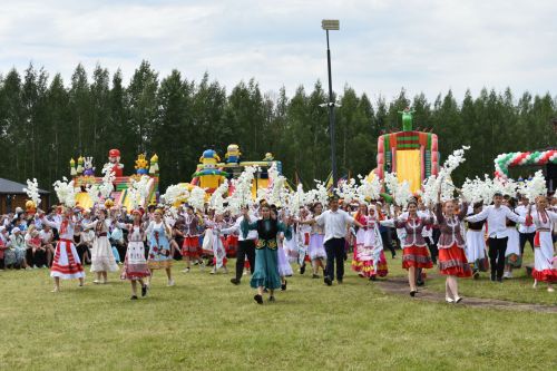 Кайбыч Сабан туенда тырыш, эшчән халкыбыз рәхәтләнеп күңел ачты, ял итте