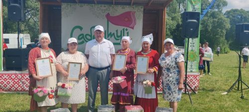 Кушкүл авылы янындагы аланлыгында Сабантуй гөрләде