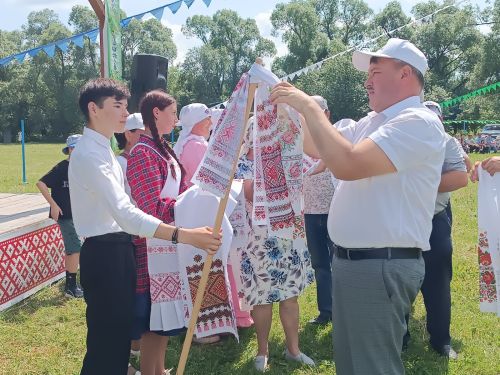 Кушкүл авылы янындагы аланлыгында Сабантуй гөрләде