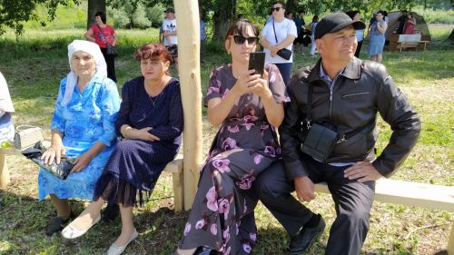 На Сабантуе в Большом Русакове разыграли двух баранов