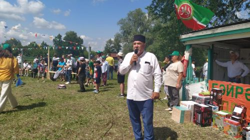 На Сабантуе в Большом Русакове разыграли двух баранов