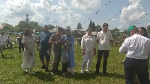 На Сабантуе в Большом Русакове разыграли двух баранов