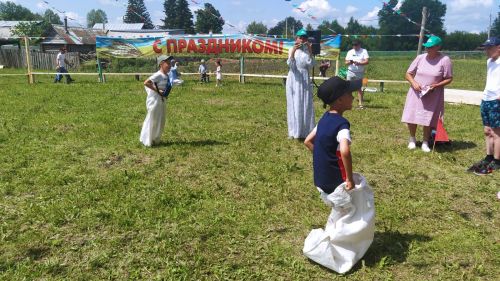 На Сабантуе в Большом Русакове разыграли двух баранов