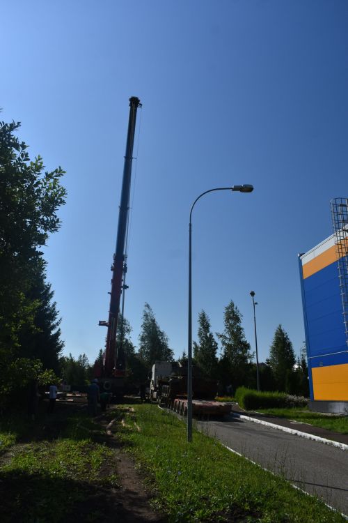 В парке Победы в Больших Кайбицах установили настоящий танк
