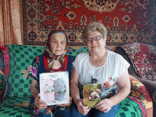 Жительница Старого Тябердина Галина Кириллова отметила 85-летний юбилей