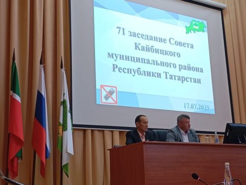 Состоялось 71-е заседание Совета Кайбицкого муниципального района