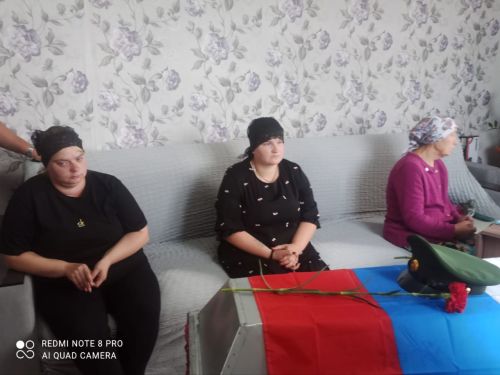 Жители Ульянкова проводили в последний путь бойца, погибшего в зоне специальной военной операции
