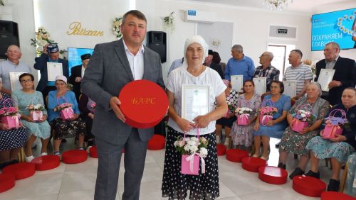Кайбычта гаилә юбилярларын хөрмәтләделәр