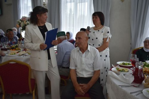 Кайбычта гаилә юбилярларын хөрмәтләделәр