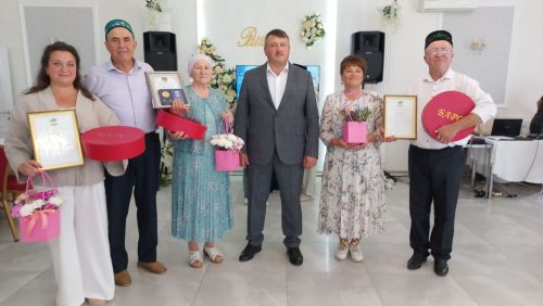 Кайбычта гаилә юбилярларын хөрмәтләделәр