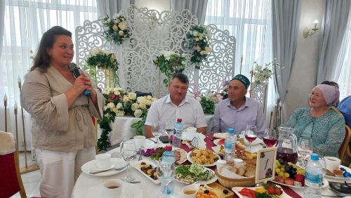 Кайбычта гаилә юбилярларын хөрмәтләделәр