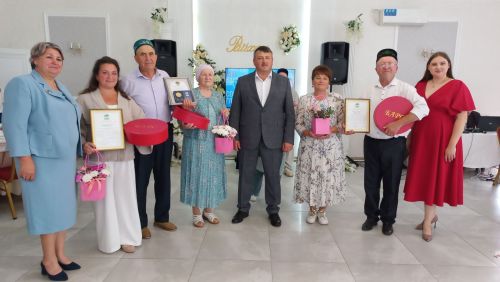 Кайбычта гаилә юбилярларын хөрмәтләделәр