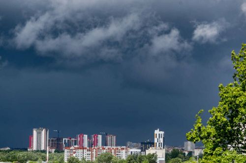 В Татарстане объявили штормовое предупреждение из-за сильного ливня
