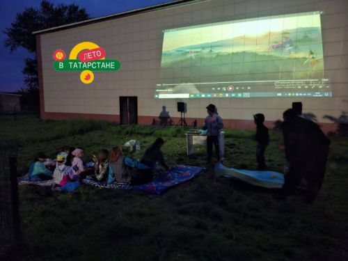 В Хозесановском доме культуры Кайбицкого района состоялся показ фильма «Домовёнок Кузя»