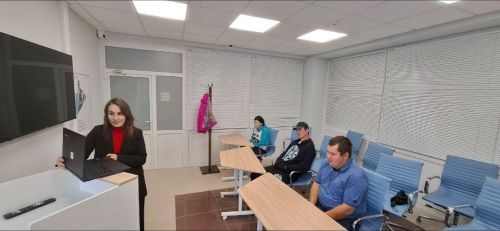 В Кайбицах получатели социальных услуг ГАУСО «КЦСОН «Омет» МТЗ и СЗ РТ» посмотрели презентацию, посвящённую «Дню российского кино»
