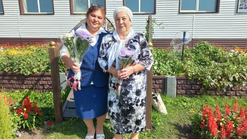 Чүти мәктәбендә 1 сентябрьдә Геройлар хөрмәтенә элмә такталар ачылды