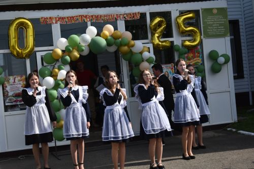 Чүти мәктәбендә 1 сентябрьдә Геройлар хөрмәтенә элмә такталар ачылды