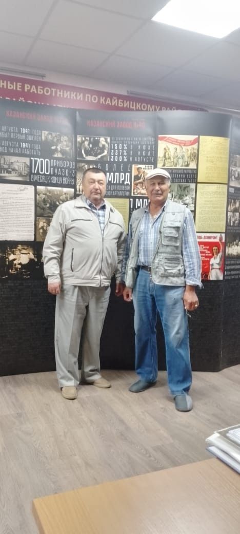 В музее Кайбицкого края продолжается выставка Национального музея РТ «Татарстан — тыловая база Победы»