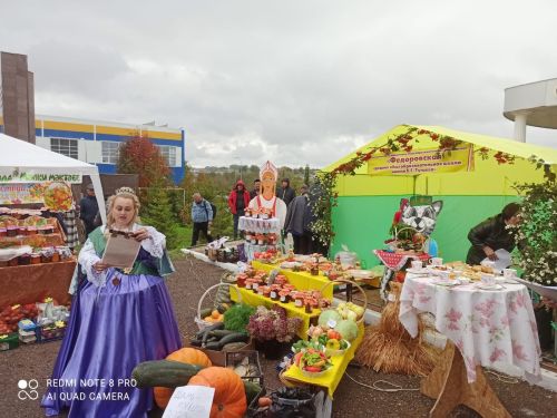 В Кайбицах состоялся праздник «Дары осени» - осенняя ярмарка с участием школ района