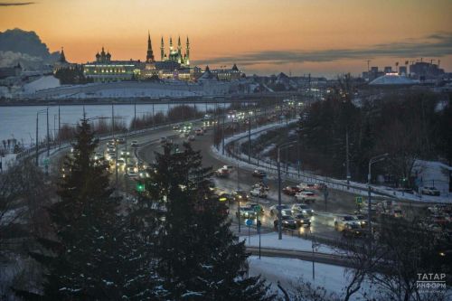 В Татарстане 15 января ожидается похолодание до −17°