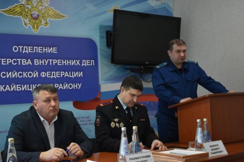 В Кайбицком отделе полиции подвели итоги оперативной деятельности