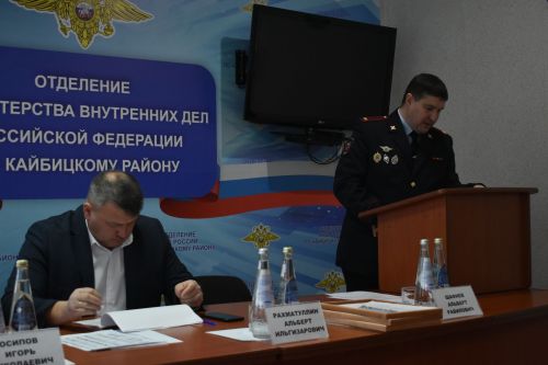 В Кайбицком отделе полиции подвели итоги оперативной деятельности
