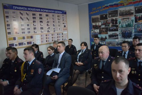В Кайбицком отделе полиции подвели итоги оперативной деятельности